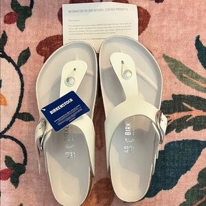 Birkenstock Women's Cream Sandals